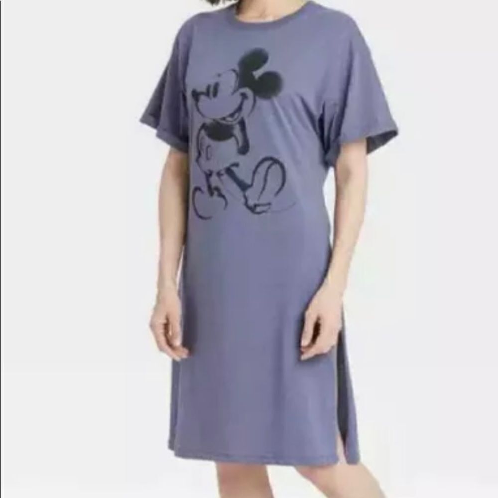 Disney Mickey Mouse Womens T-Shirt Dress Cover - Picture 1 of 8